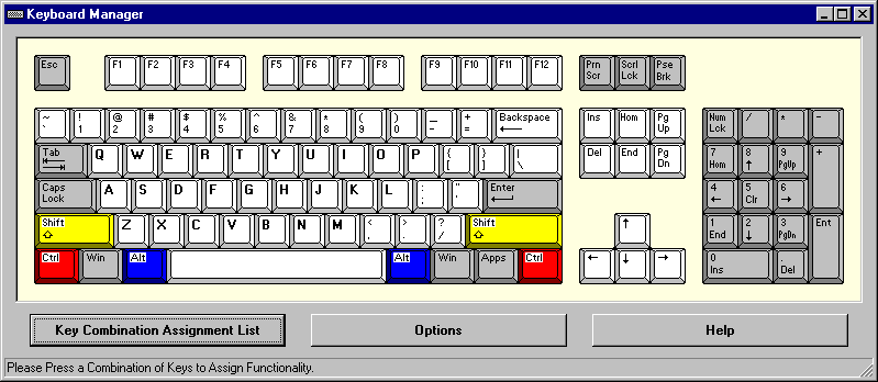 Keyboard Manager Deluxe Screenshot